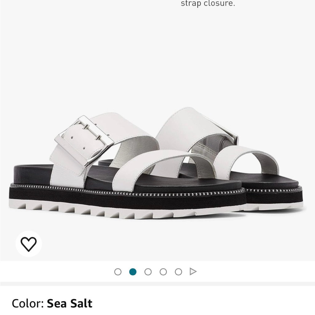 Sorel: 10.5 Women’s Roaming Slide Sandals - Sea Salt